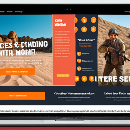 Home 10 **A vibrant and engaging landing page design:** Focus on eye-catching visuals, a clear headline, and a prominent call-to-action button. Consider a split screen layout with compelling imagery on one side and concise text with the call to action on the other.